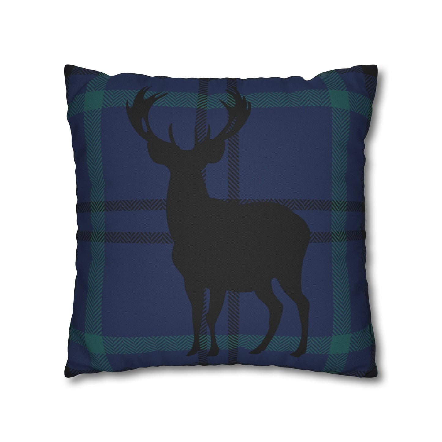 Rustic Deer Print Pillowcase - Cozy Home Decor
