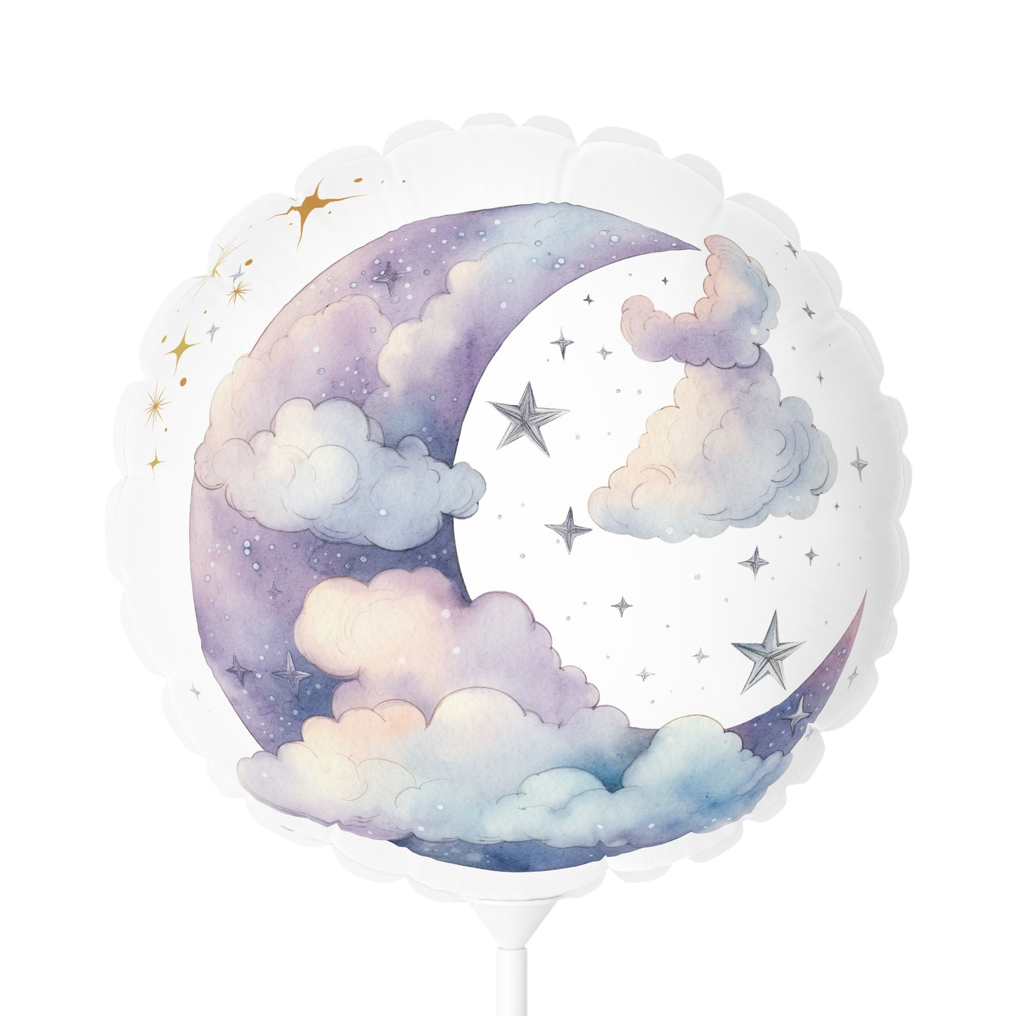 Love You to the Moon and Back Balloons - Round & Heart-shaped, Party Decorations, Baby Shower, Birthday, Engagement, Wedding, Celebrations