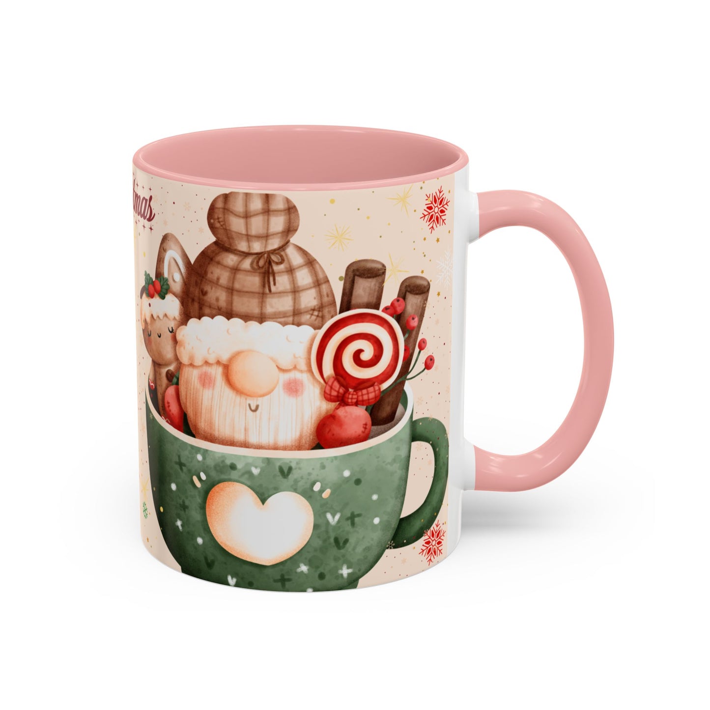 Holiday Coffee Mug – Merry Christmas Design, Cute Gift for Coffee Lovers, Festive Mug for Winter Celebrations, Unique Holiday Decor