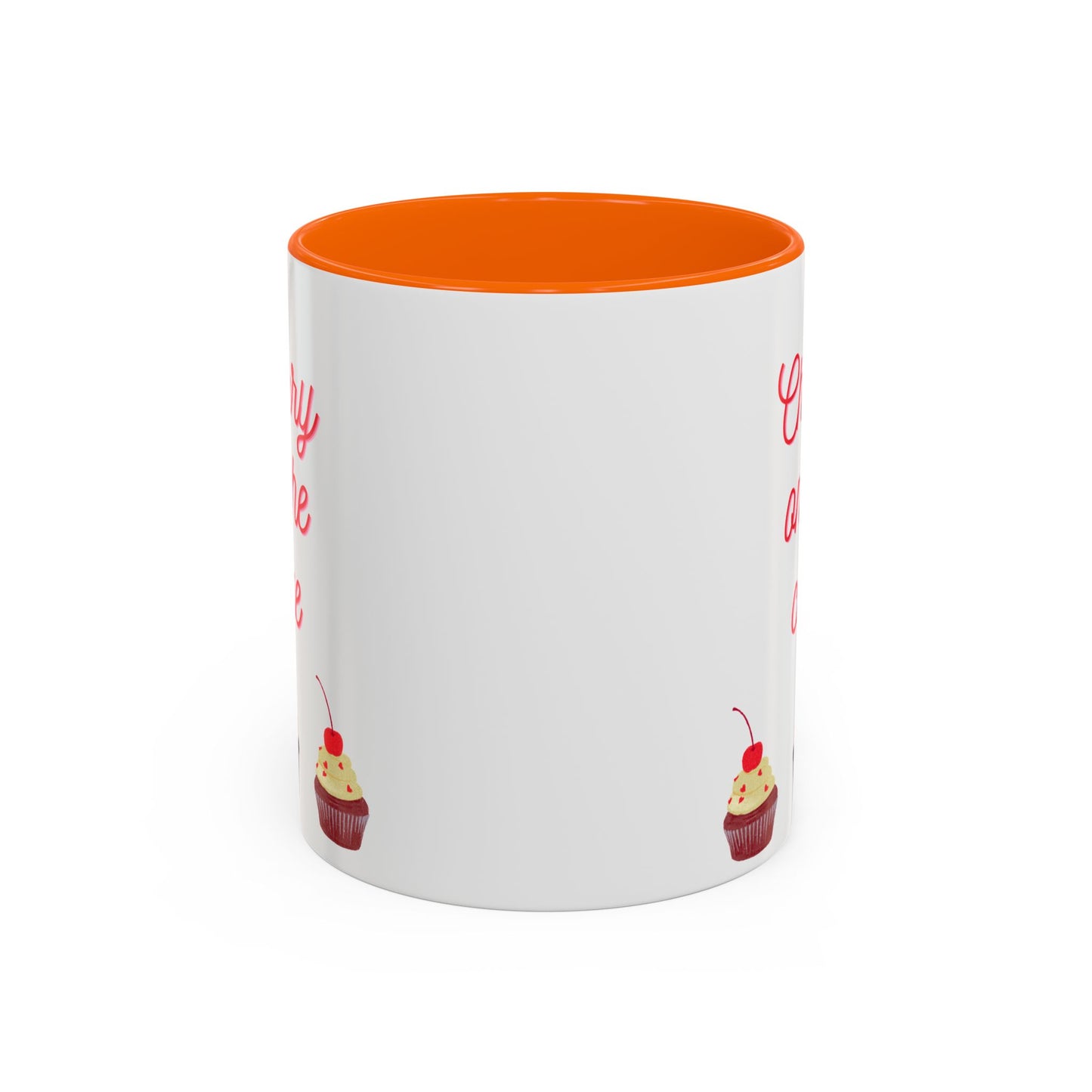 Cute Cupcake Themed Coffee Mug, Sweet Gift for Birthdays, Party Favor, Baking Lover, Kitchen Decor, Cherry on the Cake