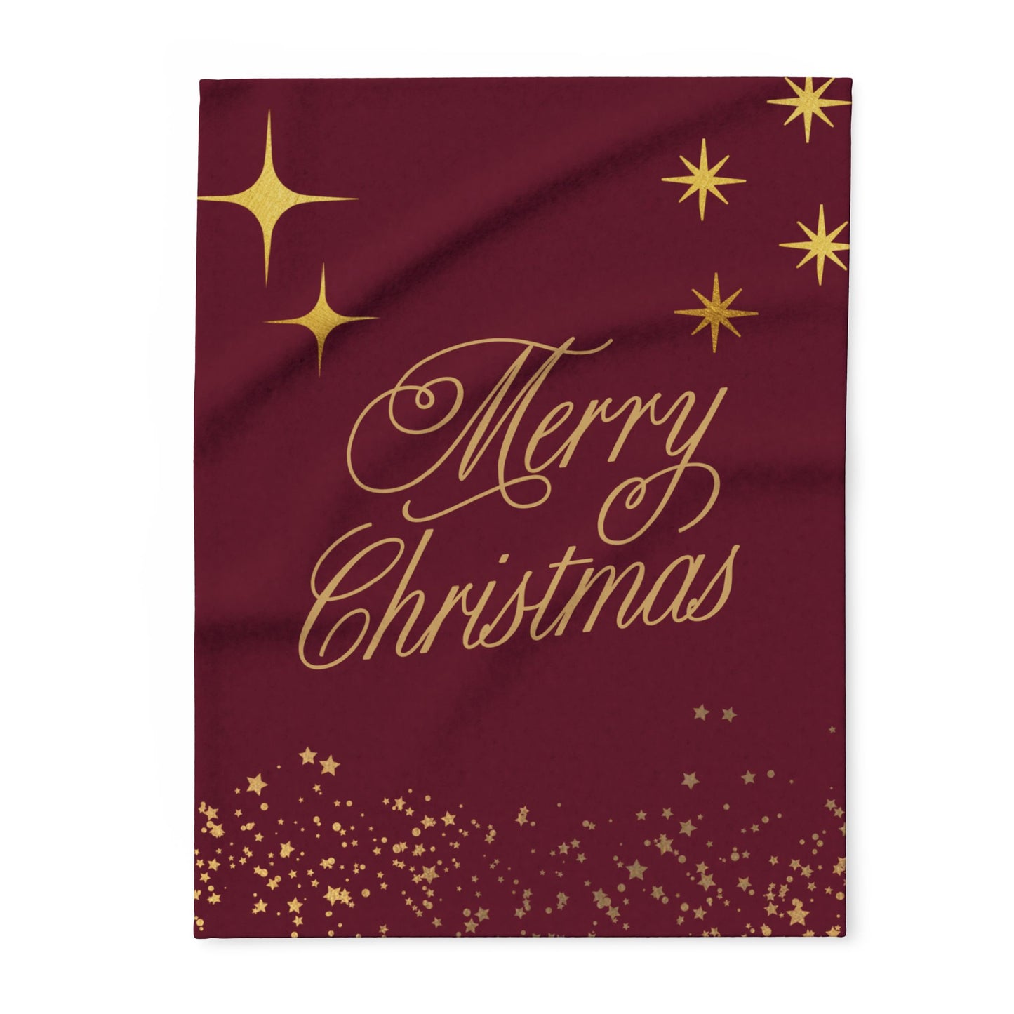 Cozy Christmas Fleece Blanket - Elegant Holiday Throw, Perfect for Gifting, Home Decor, Winter Vibes, Festive Snuggles