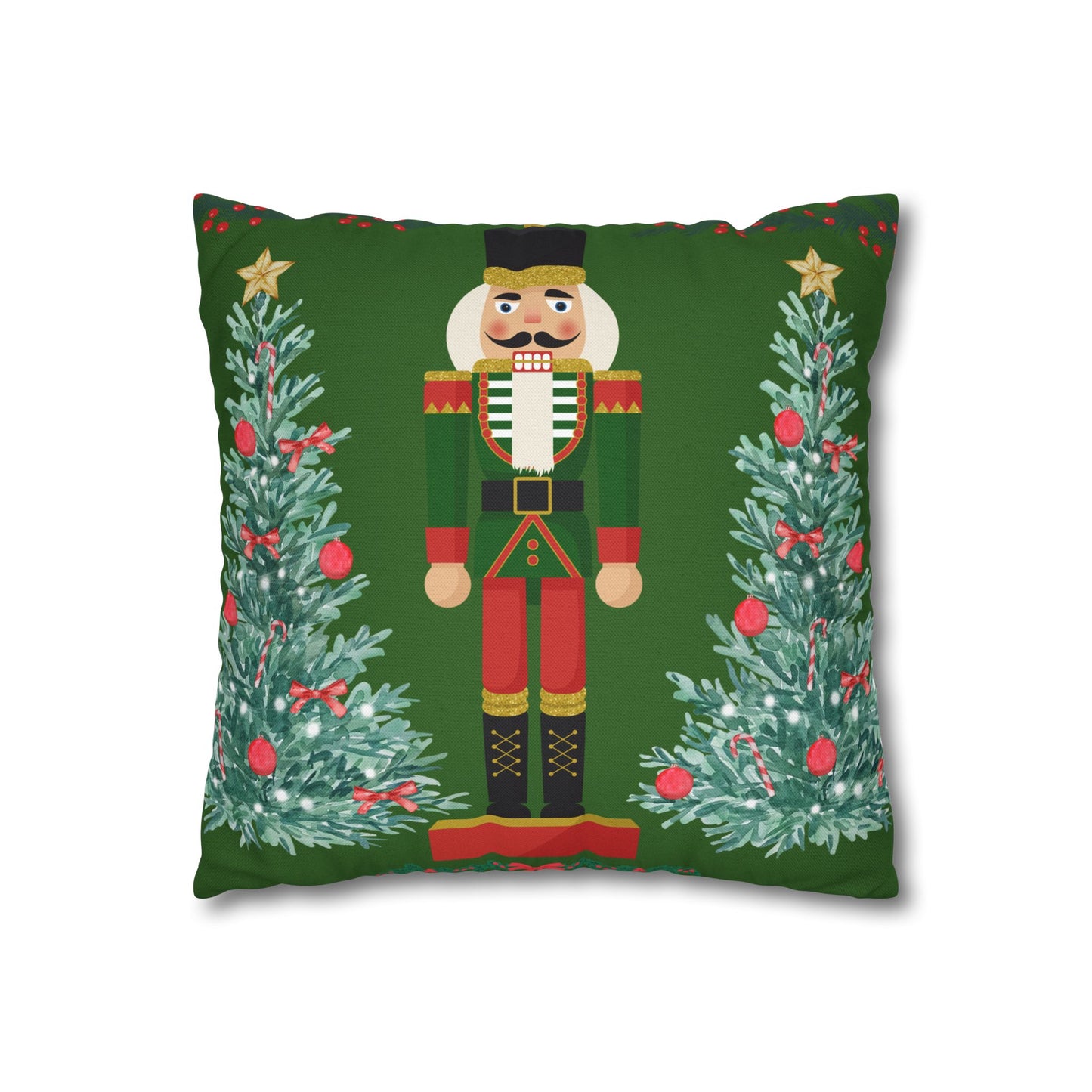 Nutcracker Holiday Pillowcase