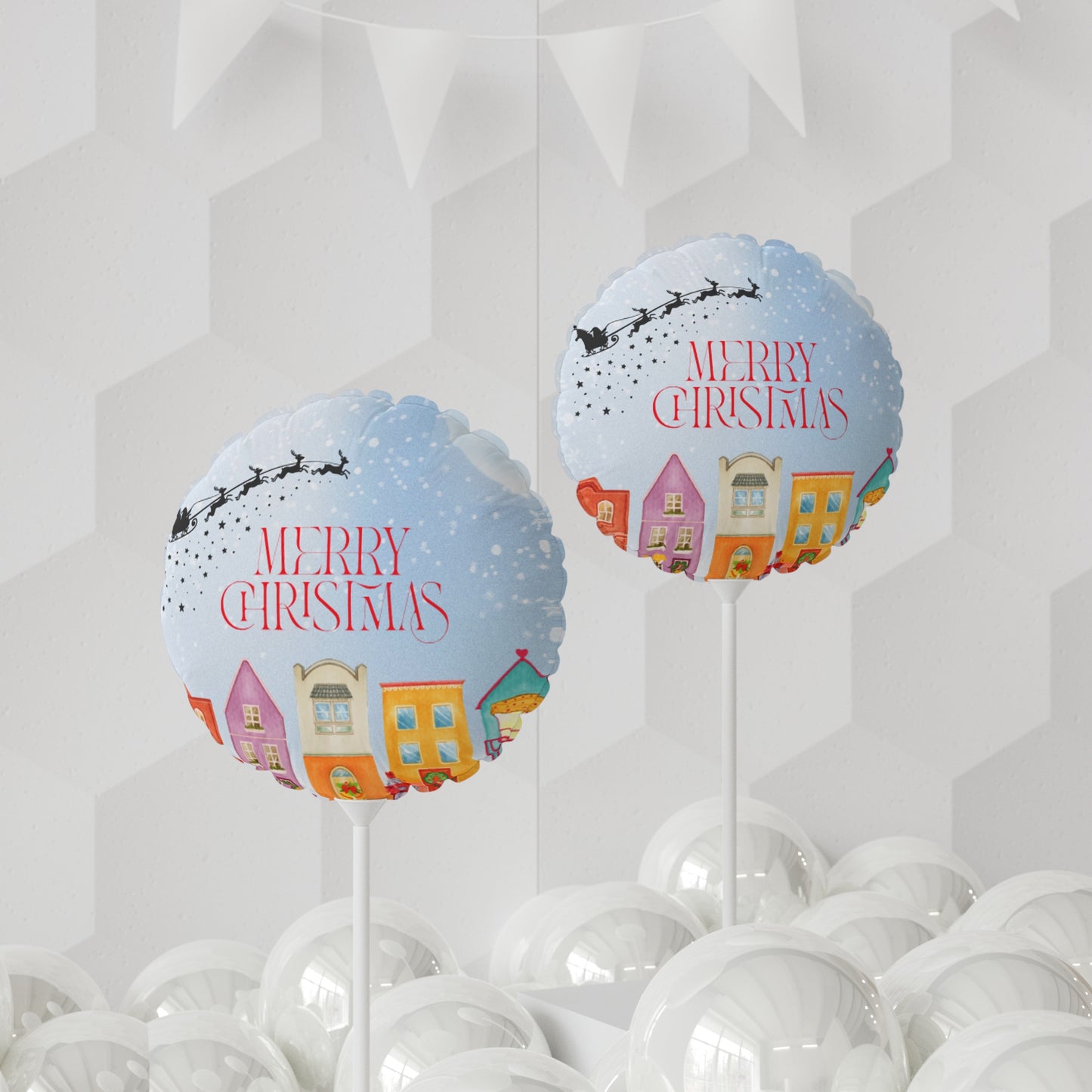 Festive Foil Balloon