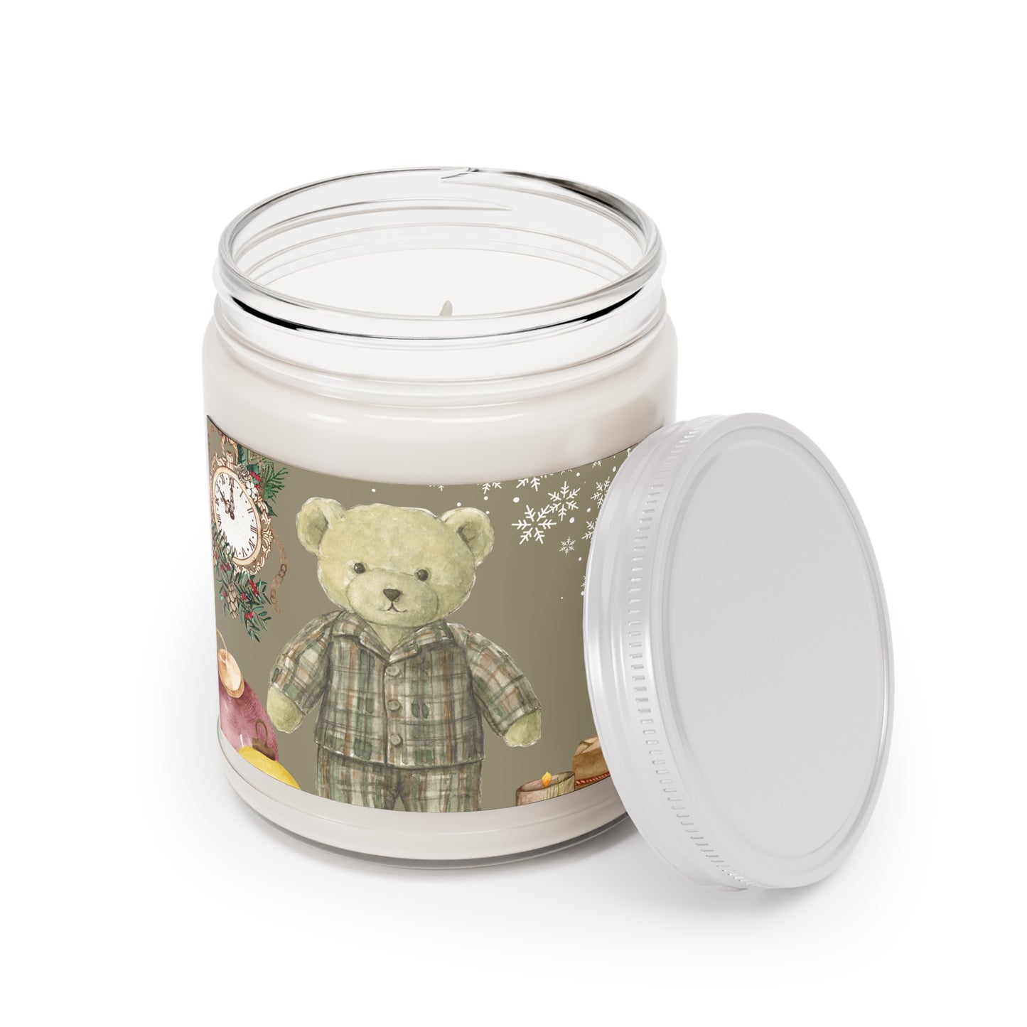 Cozy Holiday Bear Scented Candle