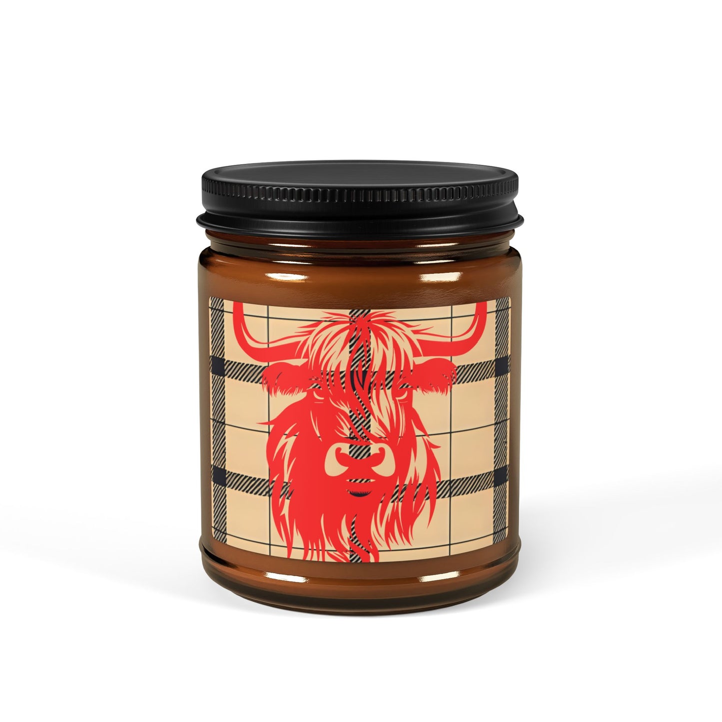 Rustic Highland Cow Candle - Cozy Home Decor, Gift for Animal Lovers, Farmhouse Scented Soy Candle, Perfect for Birthdays, Relaxation, [...]