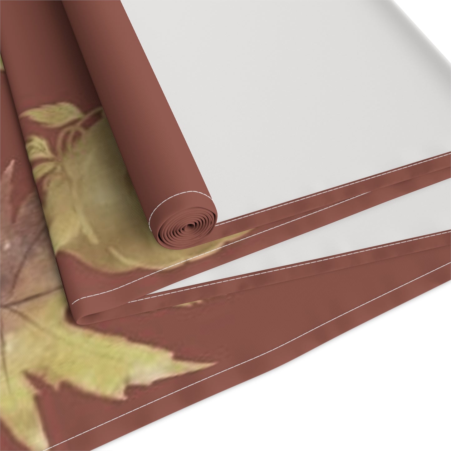 Autumn Leaves Table Runner - Cozy Cotton & Poly Decor