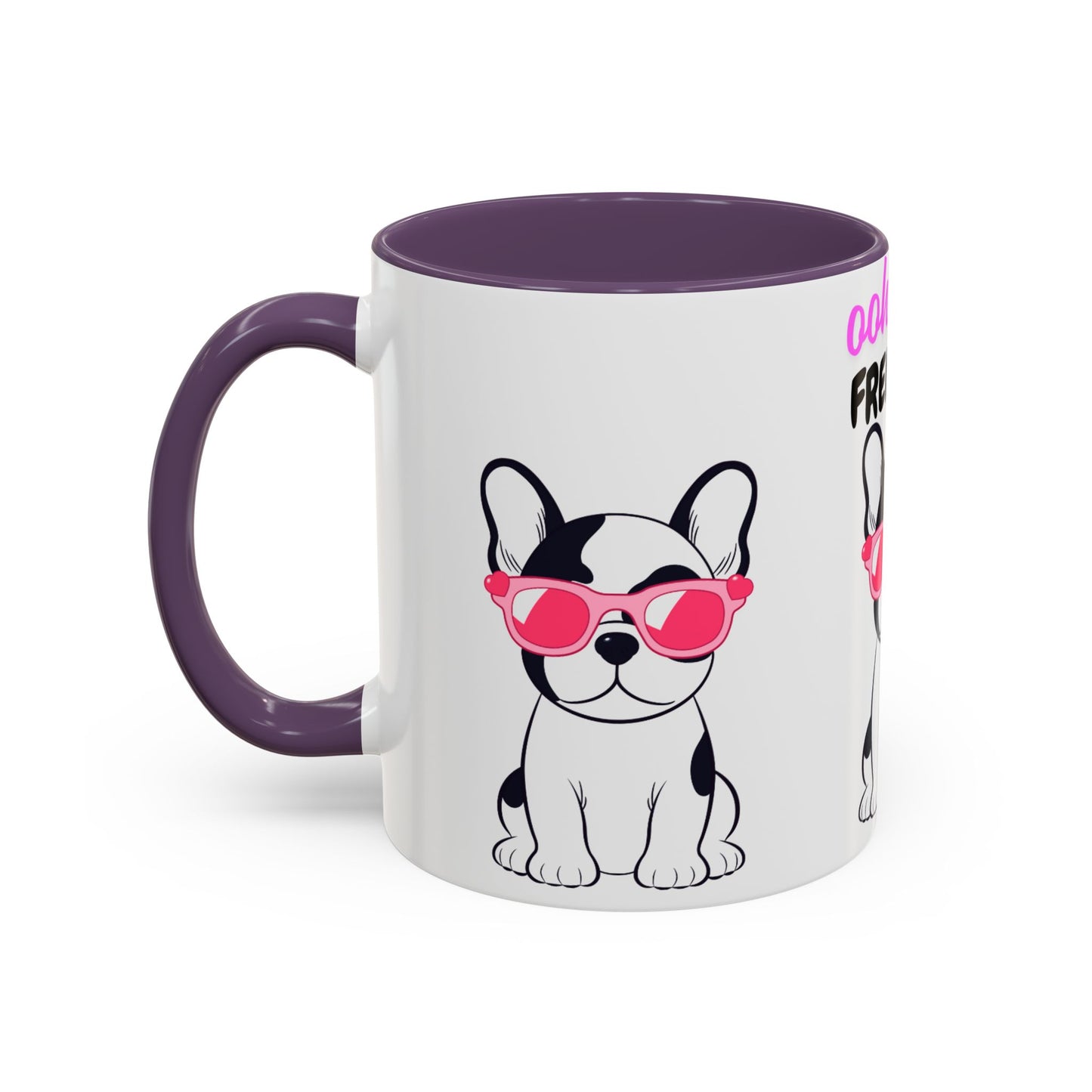 Trendy French Bulldog Coffee Mug, Dog Lover Gift, Ooh La La Frenchie Mug, Cute Pet Mug, Fun Drinkware, Animal Lover Cup