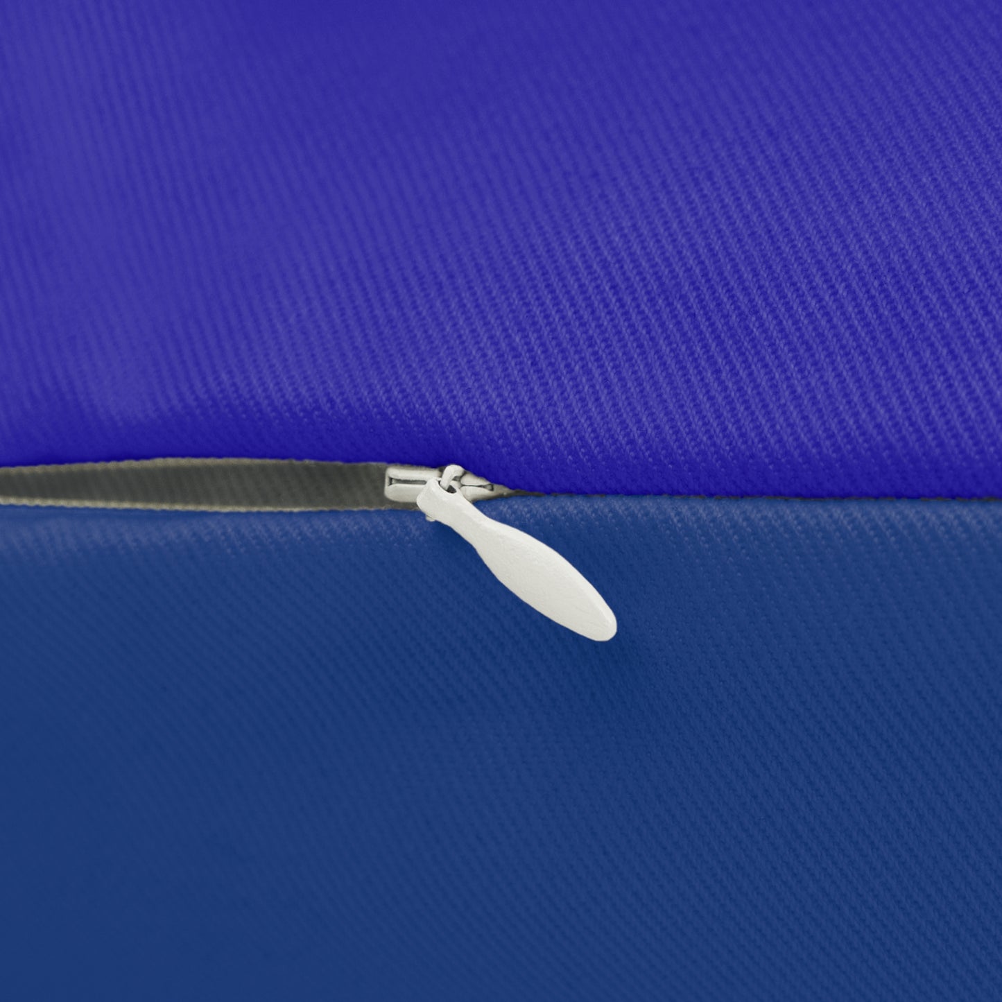 Holly & Pine Lumbar Pillow — Festive Blue Christmas Decor