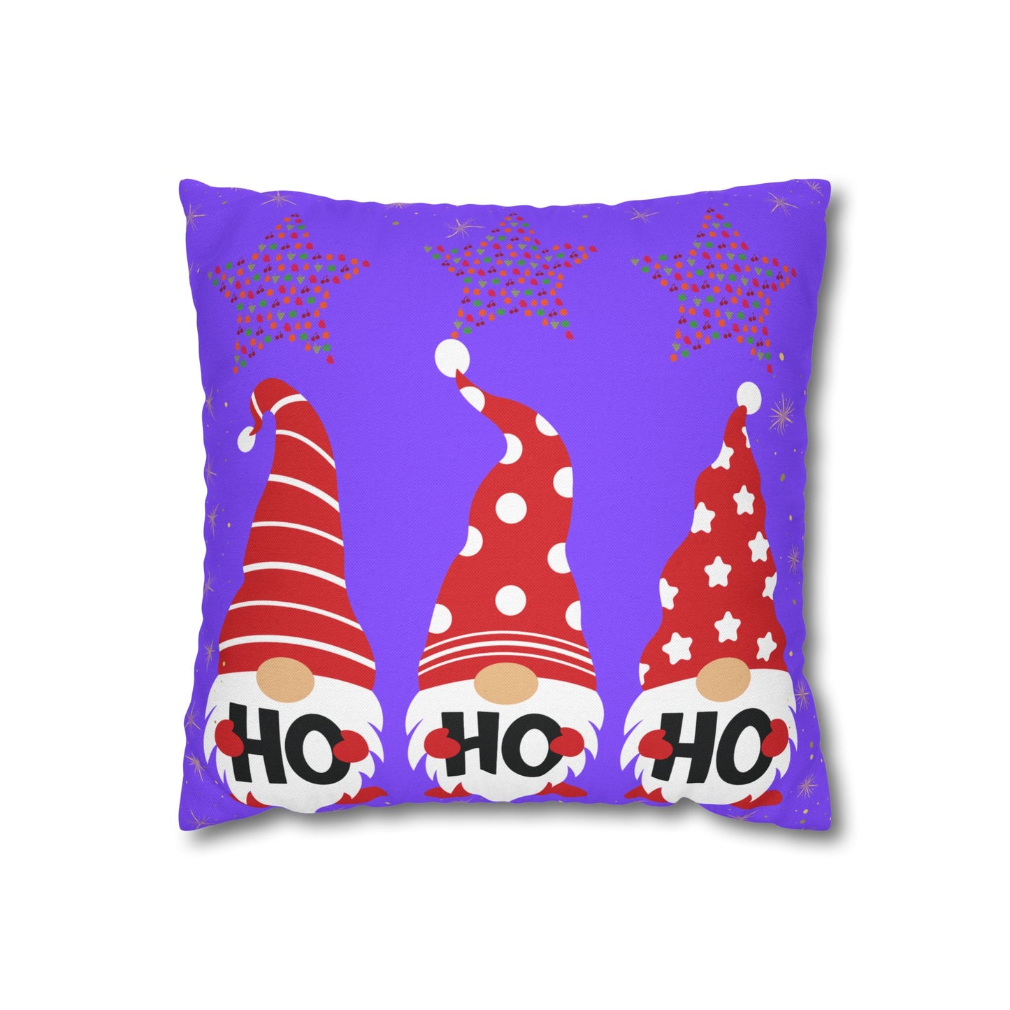 Festive Gnome Pillowcase, Holiday Decor, Cozy Home Accent, Christmas Gift, Seasonal Cushion Cover, Fun Gnome Design