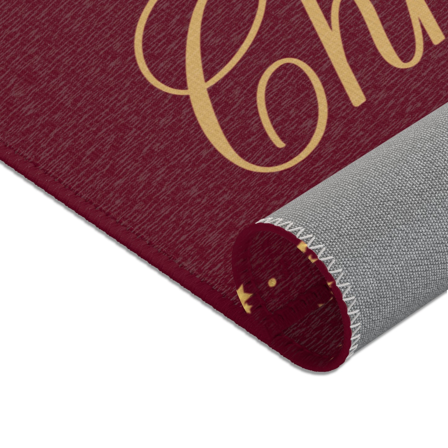 Festive Area Rug - Merry Christmas Design, Holiday Home Decor, Seasonal Decoration, Cozy Living Room, Unique Gift, Christmas Spirit