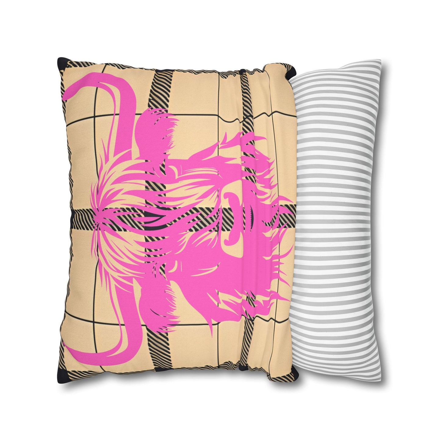 Chic Highland Cow Pillowcase - Decorative Throw Pillow, Couch Accent, Farmhouse Decor, Gift Idea for Animal Lovers, Boho Style