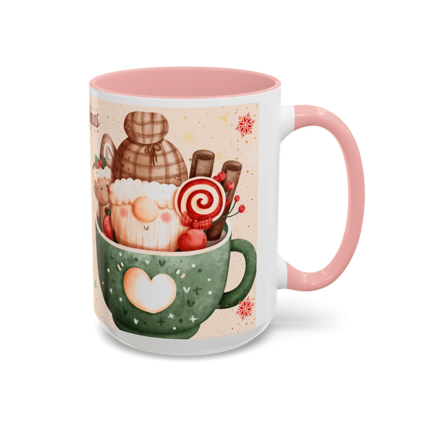 Holiday Coffee Mug – Merry Christmas Design, Cute Gift for Coffee Lovers, Festive Mug for Winter Celebrations, Unique Holiday Decor