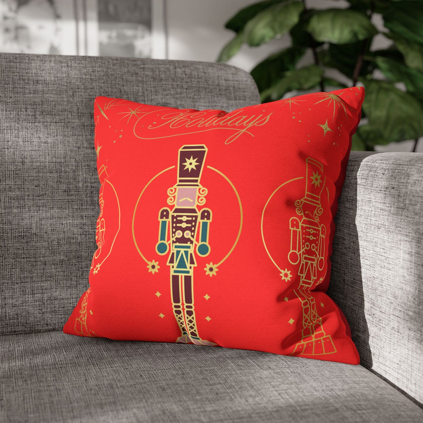 Holiday Nutcracker Pillowcase