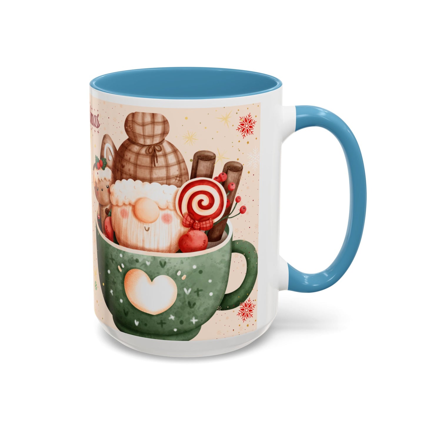 Holiday Coffee Mug – Merry Christmas Design, Cute Gift for Coffee Lovers, Festive Mug for Winter Celebrations, Unique Holiday Decor