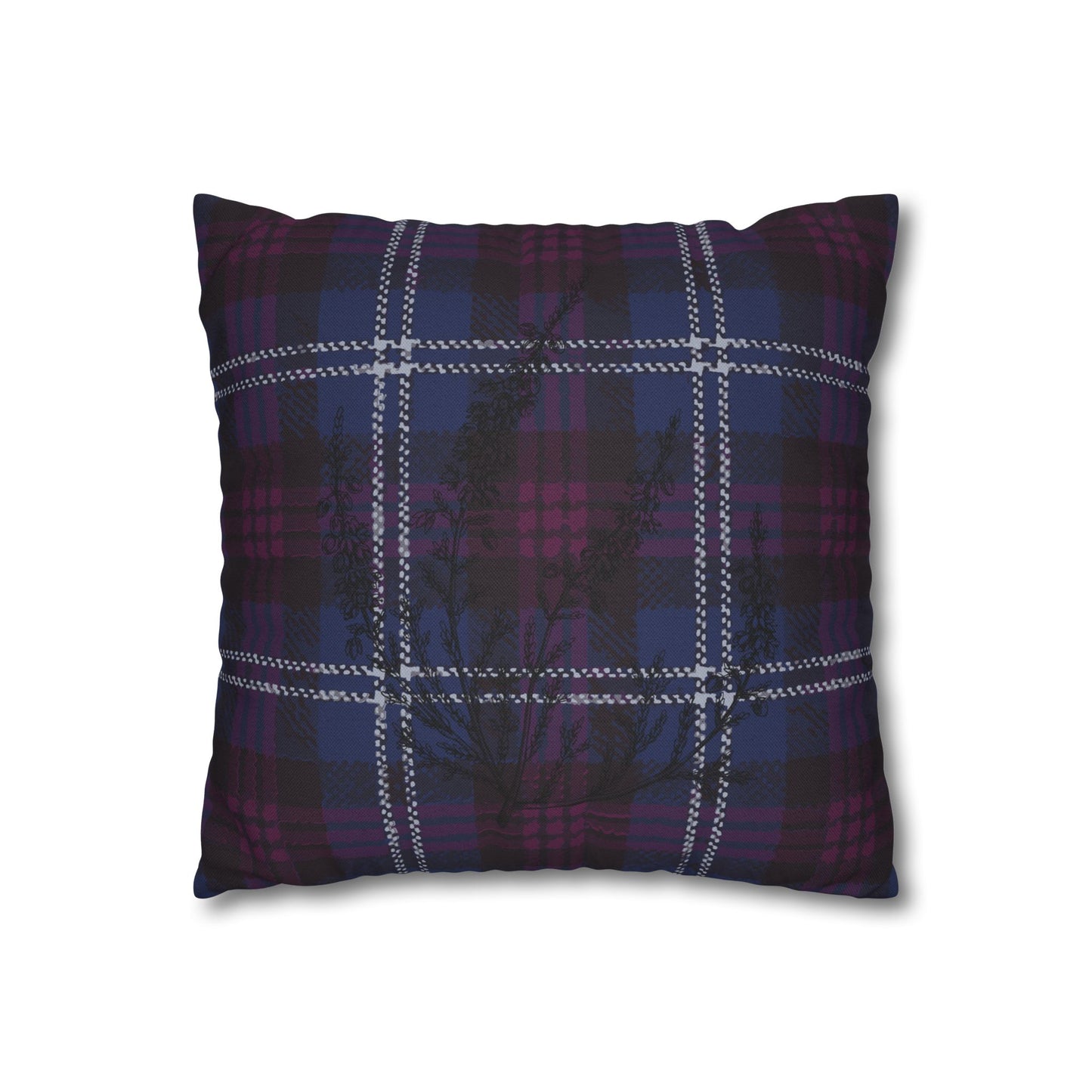 Spun Polyester Square Pillowcase