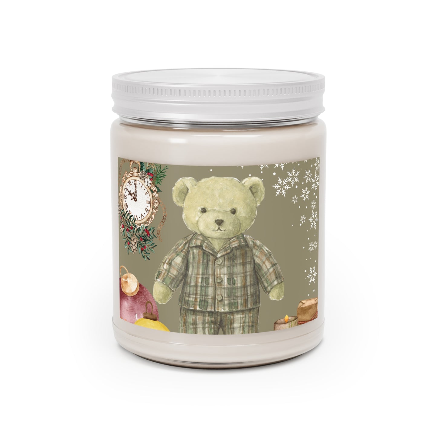 Cozy Holiday Bear Scented Candle