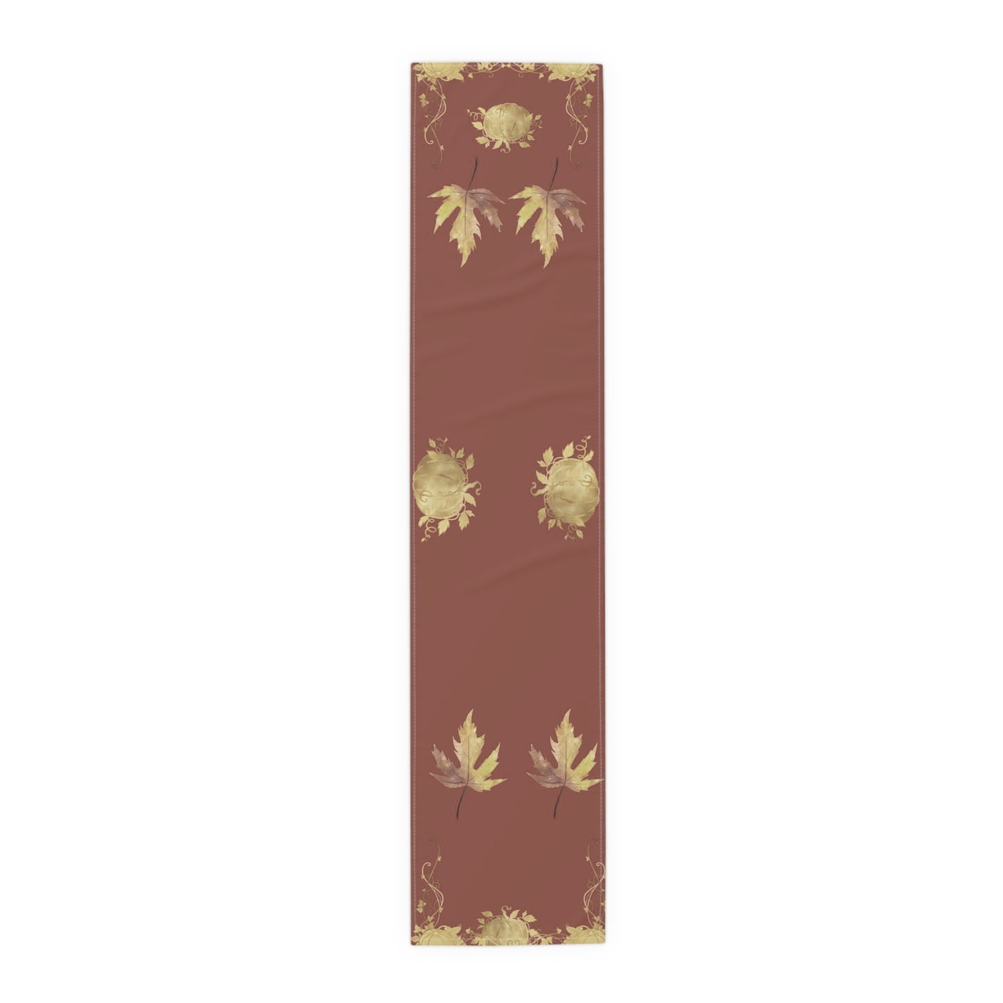 Autumn Leaves Table Runner - Cozy Cotton & Poly Decor