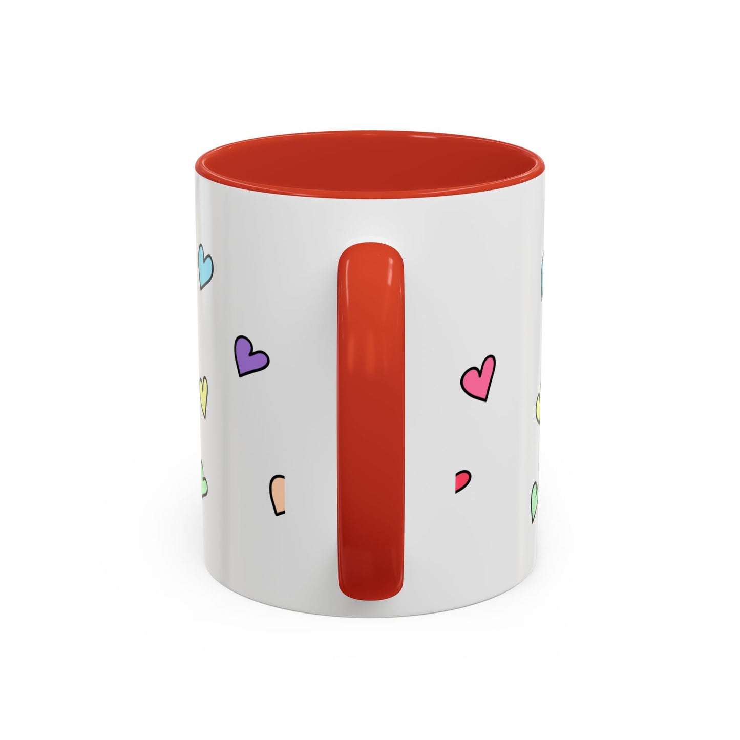 Miss You Accent Coffee Mug - Heartwarming Gift for Friends, Loved Ones, Birthdays, Valentine's Day, Coffee Lovers