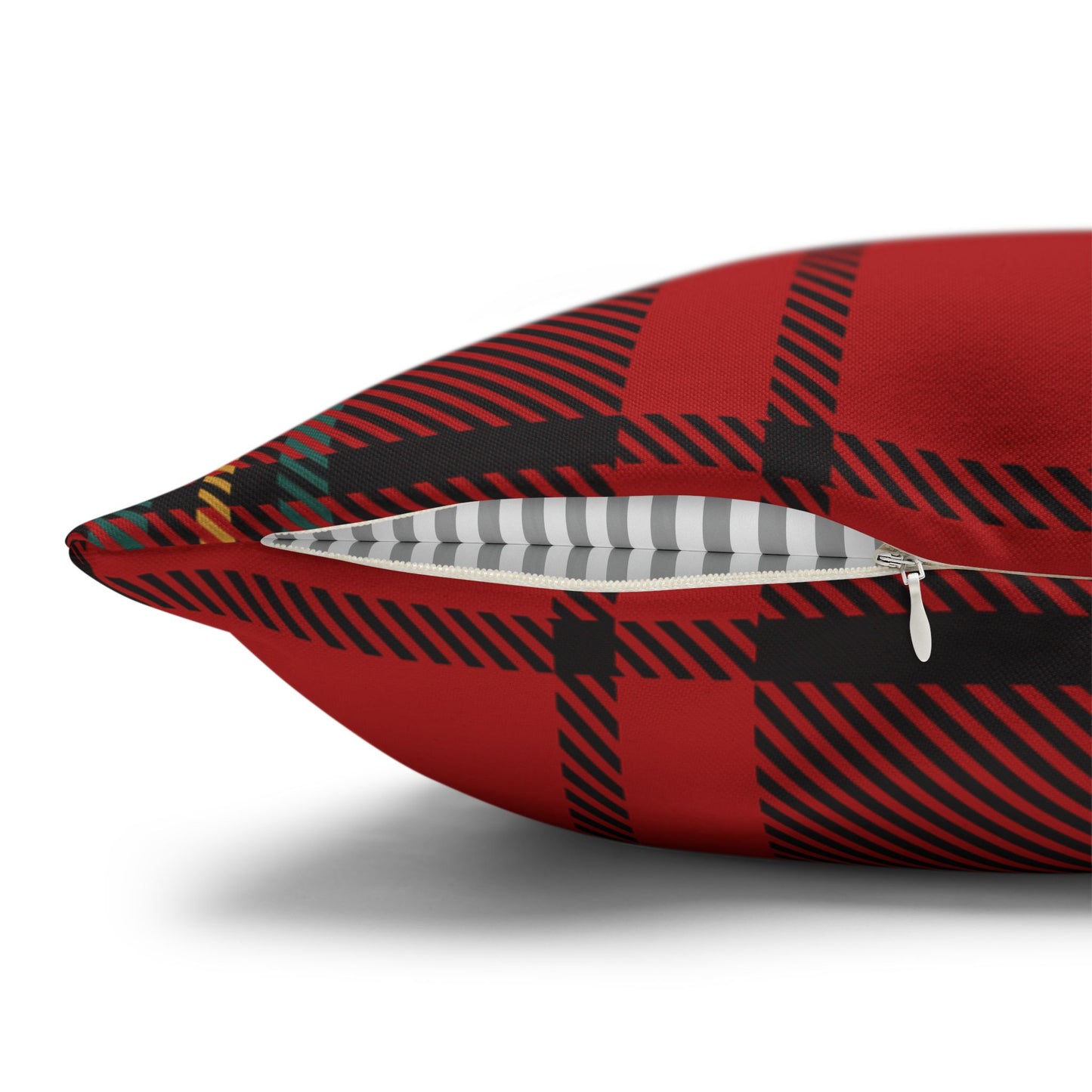 Rustic Deer Plaid Pillowcase