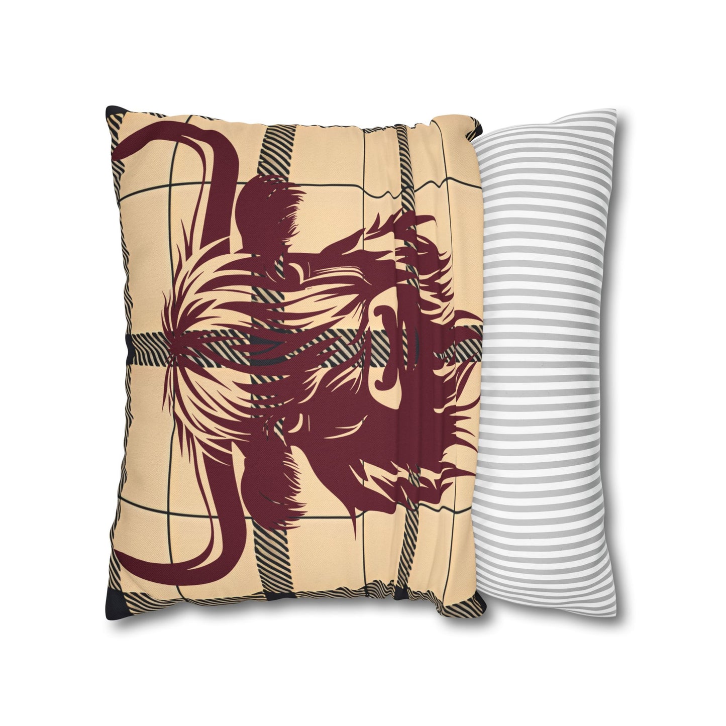 Highland Cow Pillowcase, Cozy Home Decor, Rustic Farmhouse Accent, Unique Gift for Animal Lovers, Throw Pillow Cover, Country Style Cushion