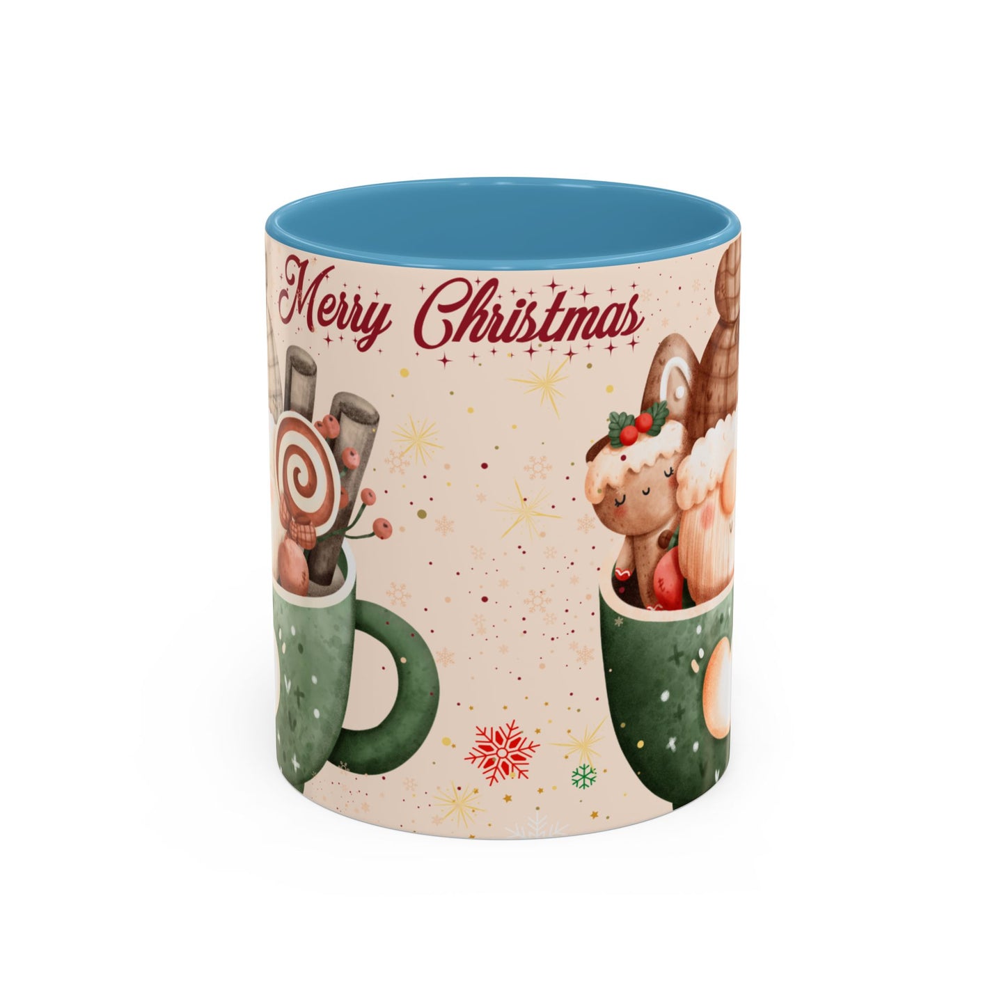 Holiday Coffee Mug – Merry Christmas Design, Cute Gift for Coffee Lovers, Festive Mug for Winter Celebrations, Unique Holiday Decor