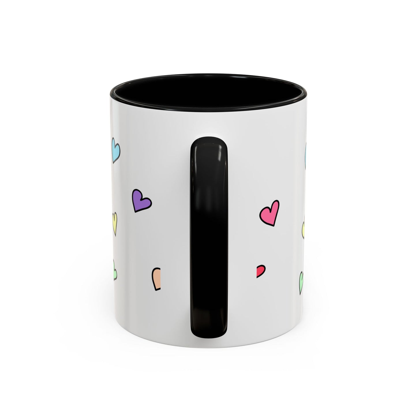Miss You Accent Coffee Mug - Heartwarming Gift for Friends, Loved Ones, Birthdays, Valentine's Day, Coffee Lovers