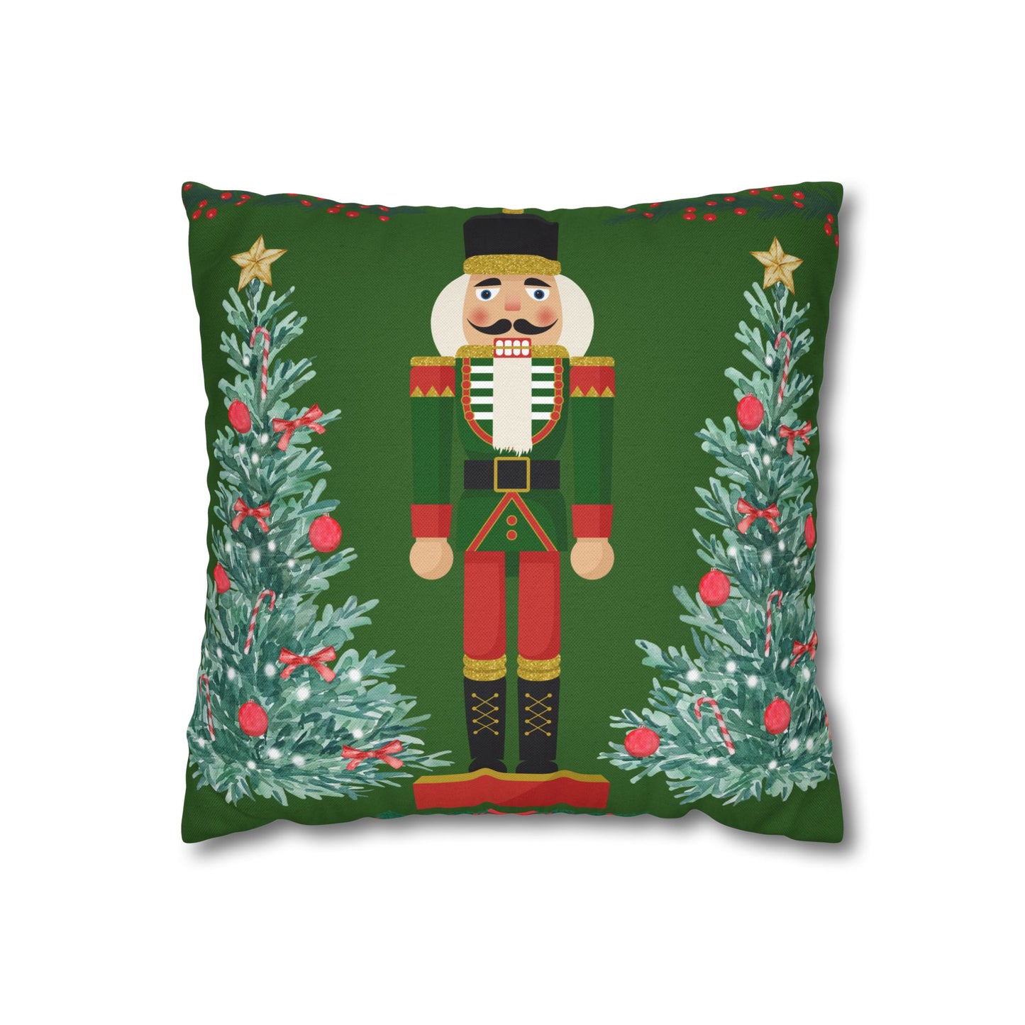 Nutcracker Holiday Pillowcase