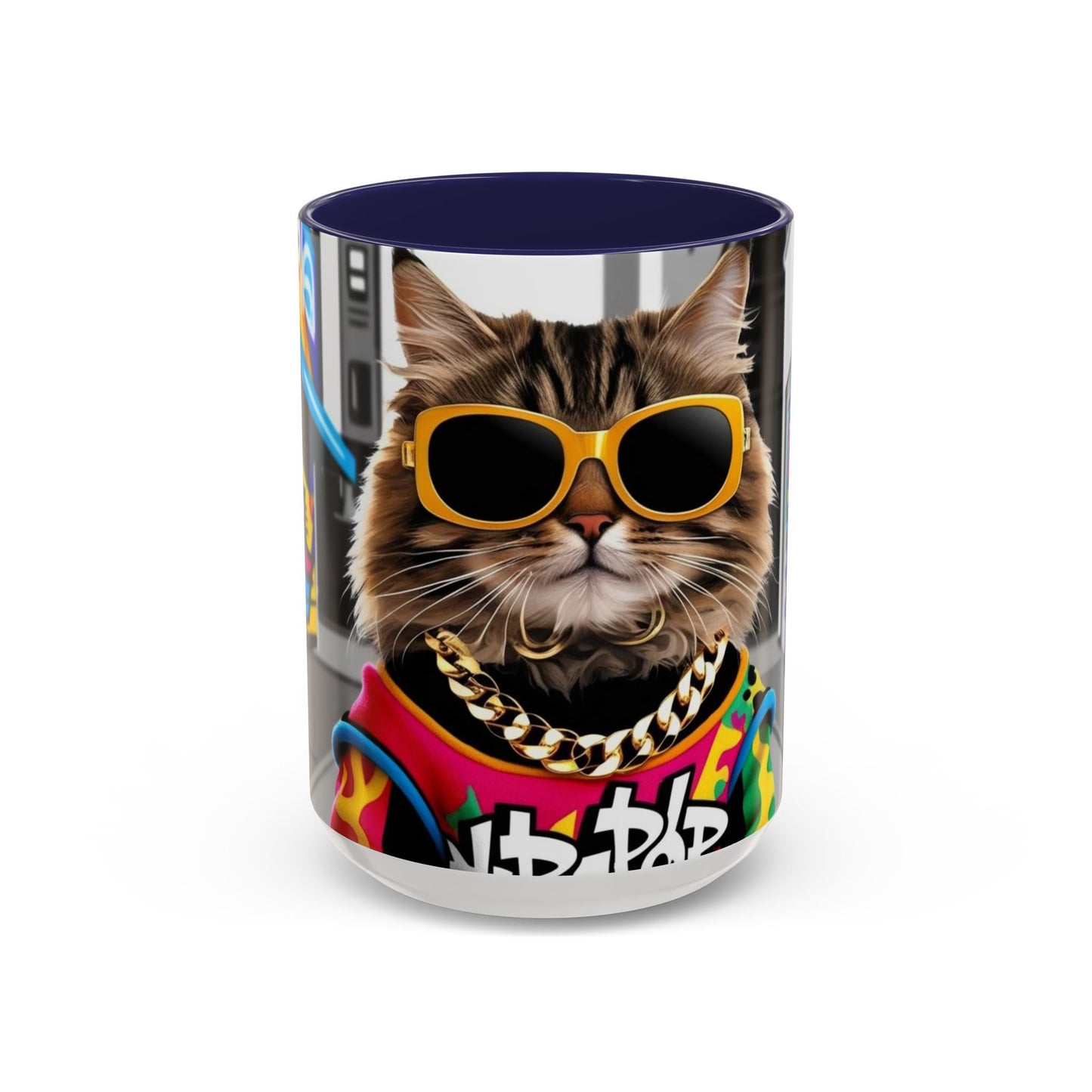 Trendy Cat-Inspired Coffee Mug, Cool Cat Mug for Animal Lovers, Gift for Cat Owners, Unique Pet Lover Coffee Cup, Office Mug