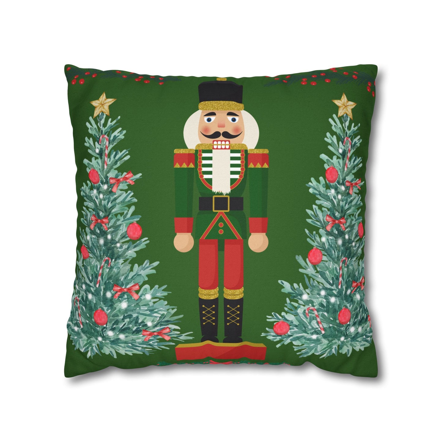 Nutcracker Holiday Pillowcase