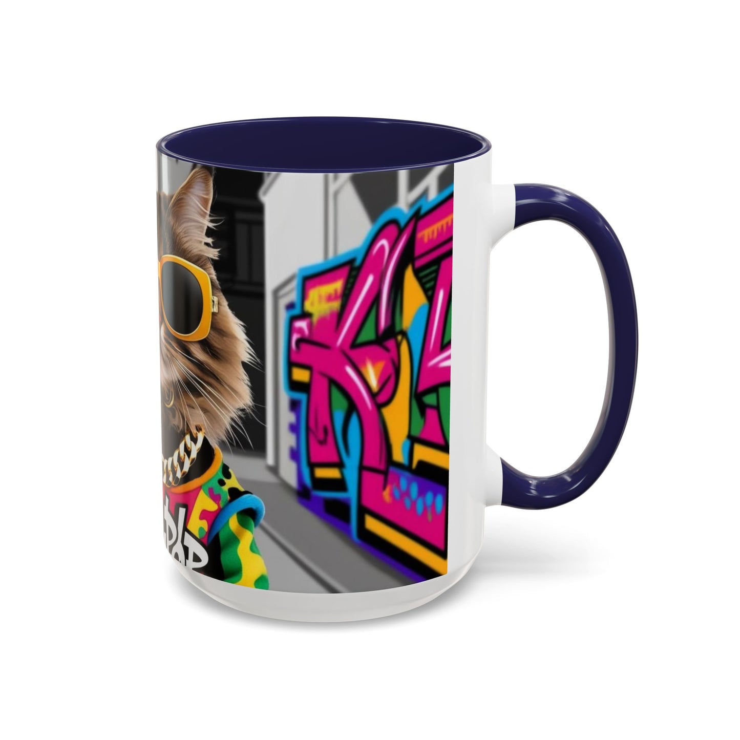 Trendy Cat-Inspired Coffee Mug, Cool Cat Mug for Animal Lovers, Gift for Cat Owners, Unique Pet Lover Coffee Cup, Office Mug