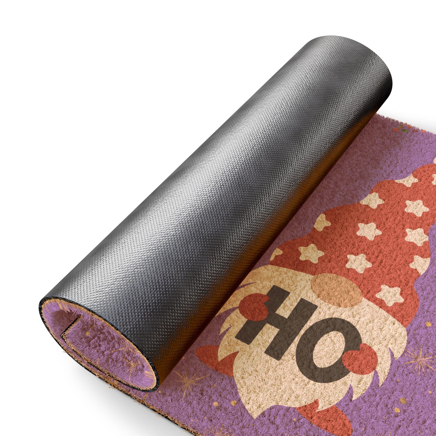 Festive Gnome Doormat | Holiday Entrance Rug, Christmas Door Mat, Seasonal Home Decor, Cute Welcome Mat, Ho Ho Ho Decor