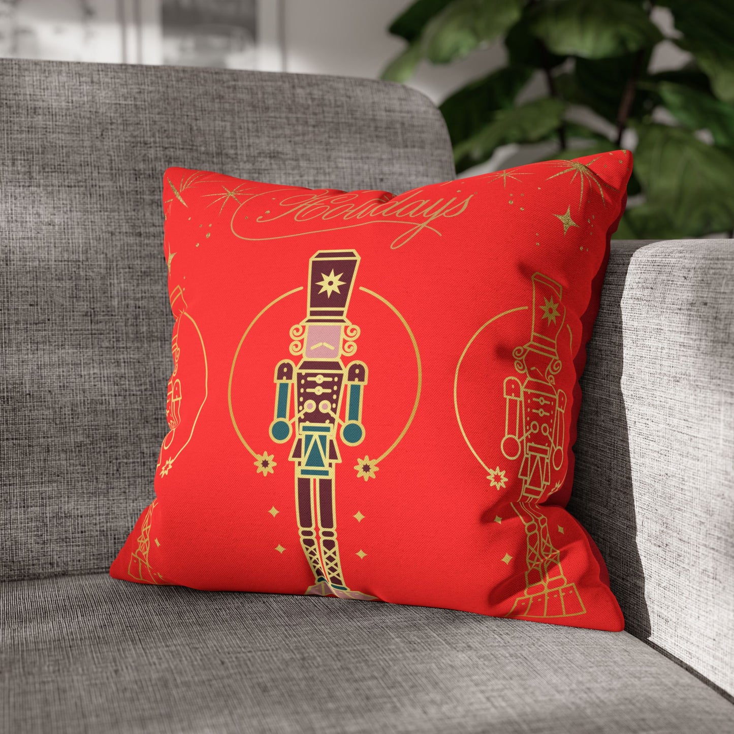 Holiday Nutcracker Pillowcase