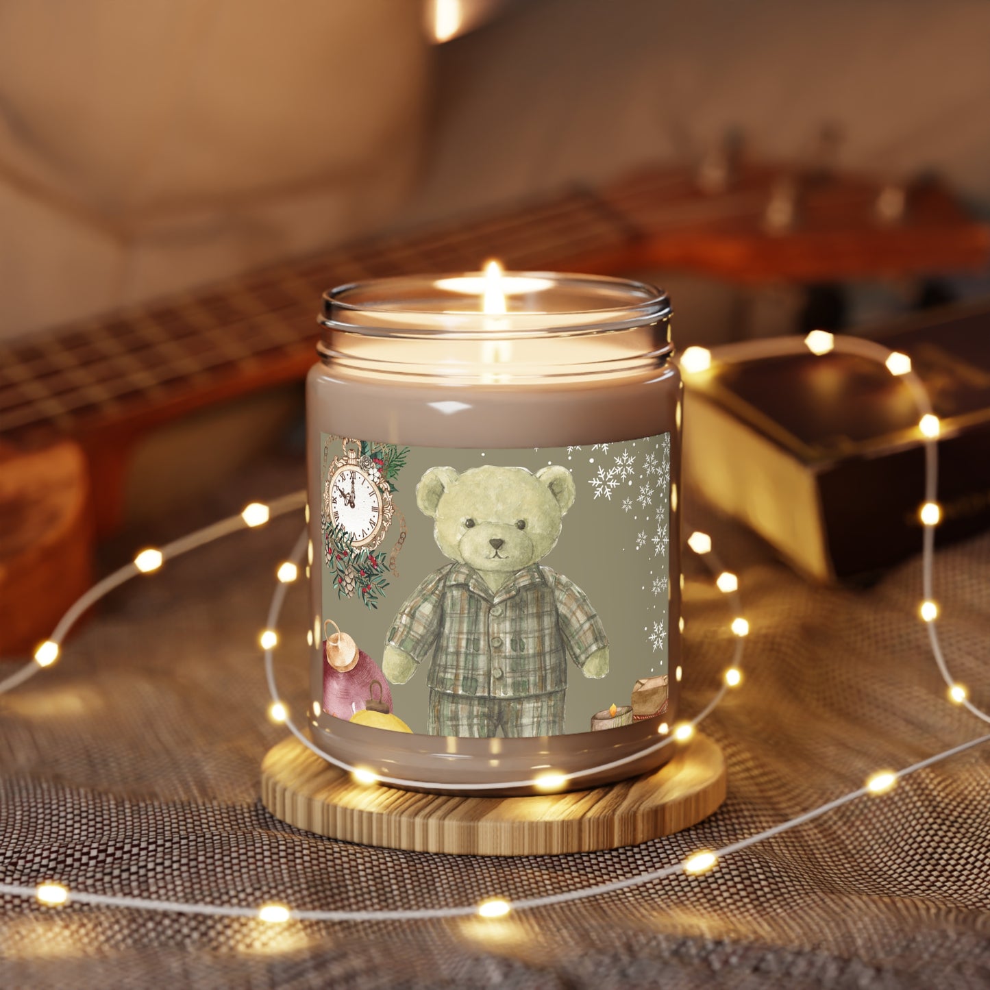 Cozy Holiday Bear Scented Candle