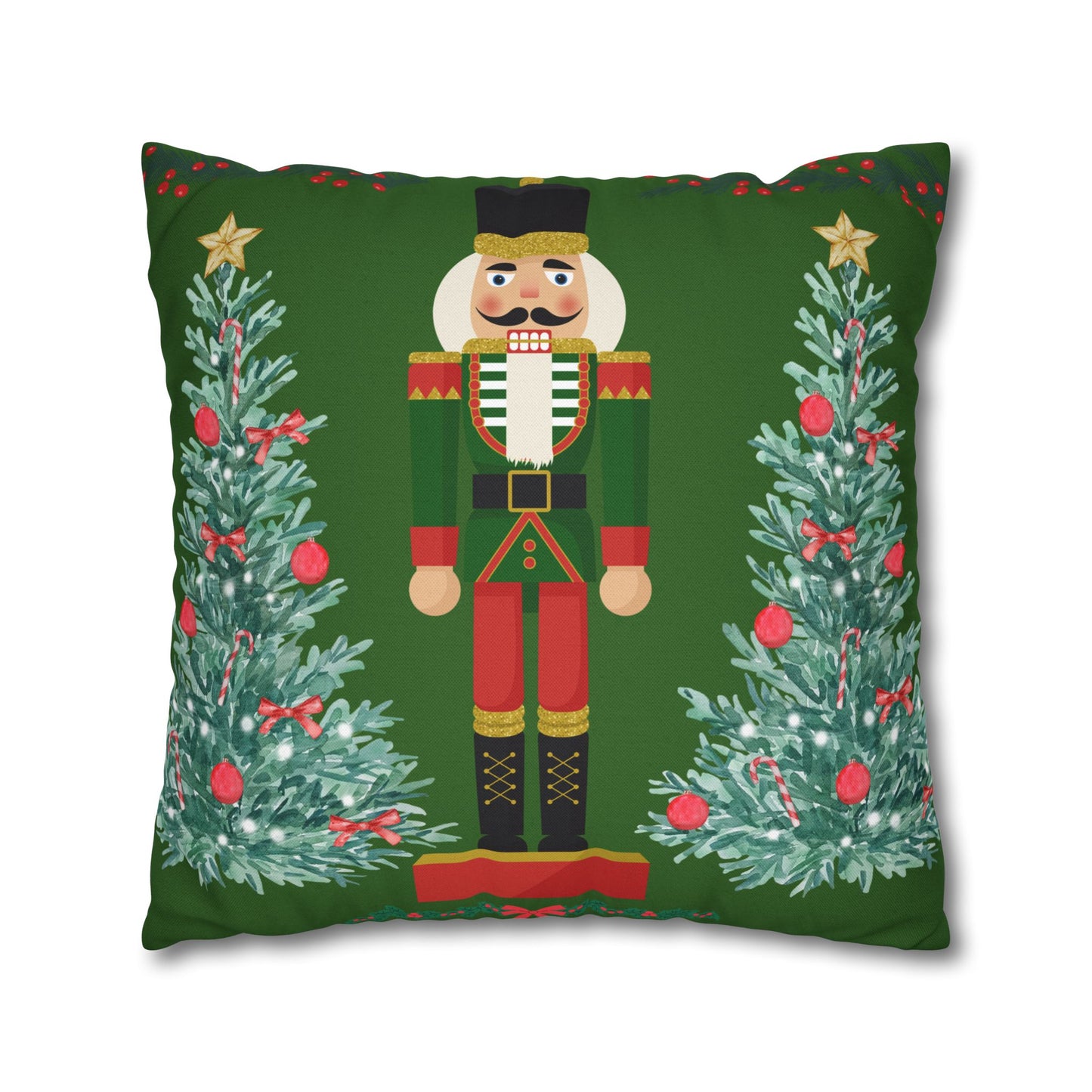 Nutcracker Holiday Pillowcase