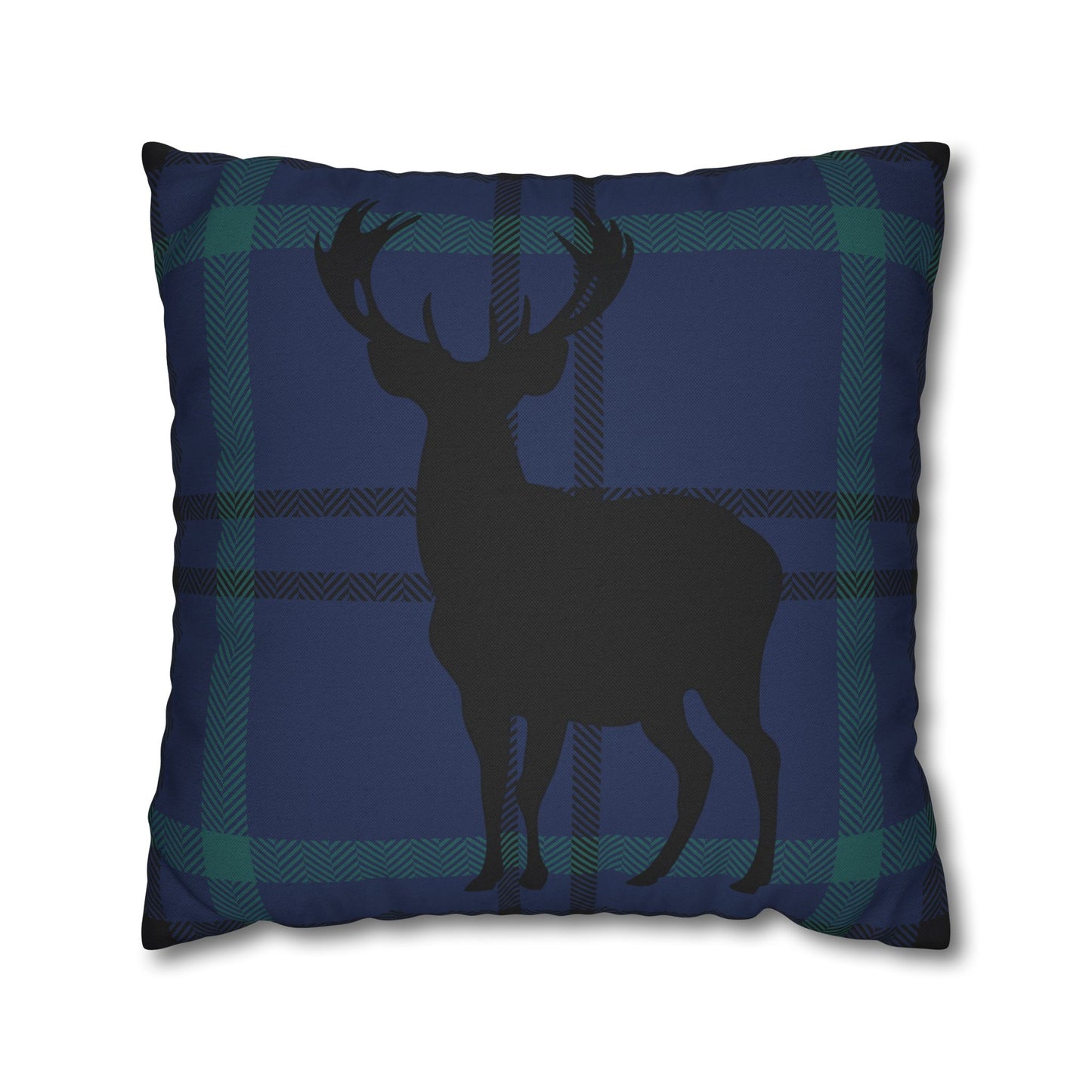 Rustic Deer Print Pillowcase - Cozy Home Decor