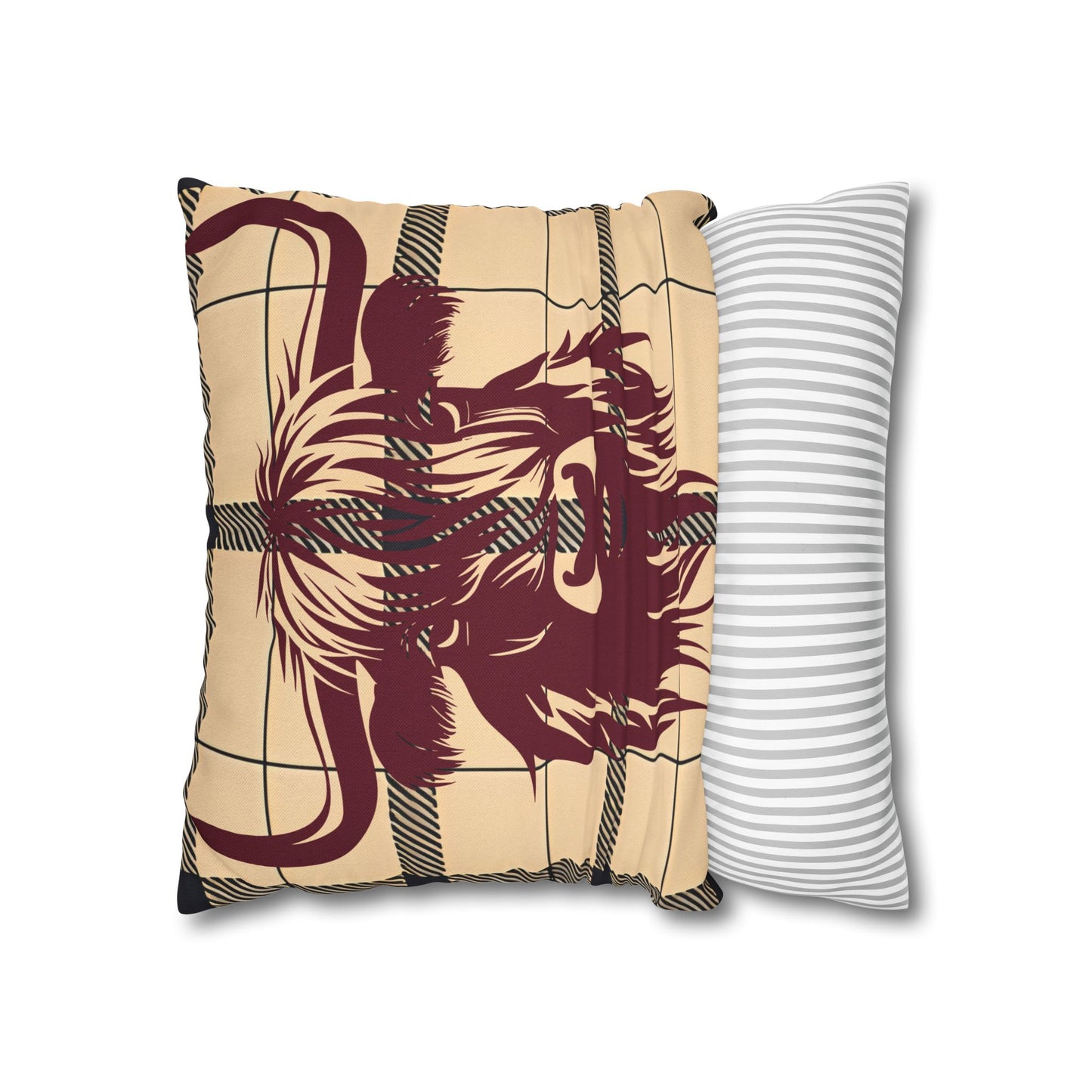 Highland Cow Pillowcase, Cozy Home Decor, Rustic Farmhouse Accent, Unique Gift for Animal Lovers, Throw Pillow Cover, Country Style Cushion