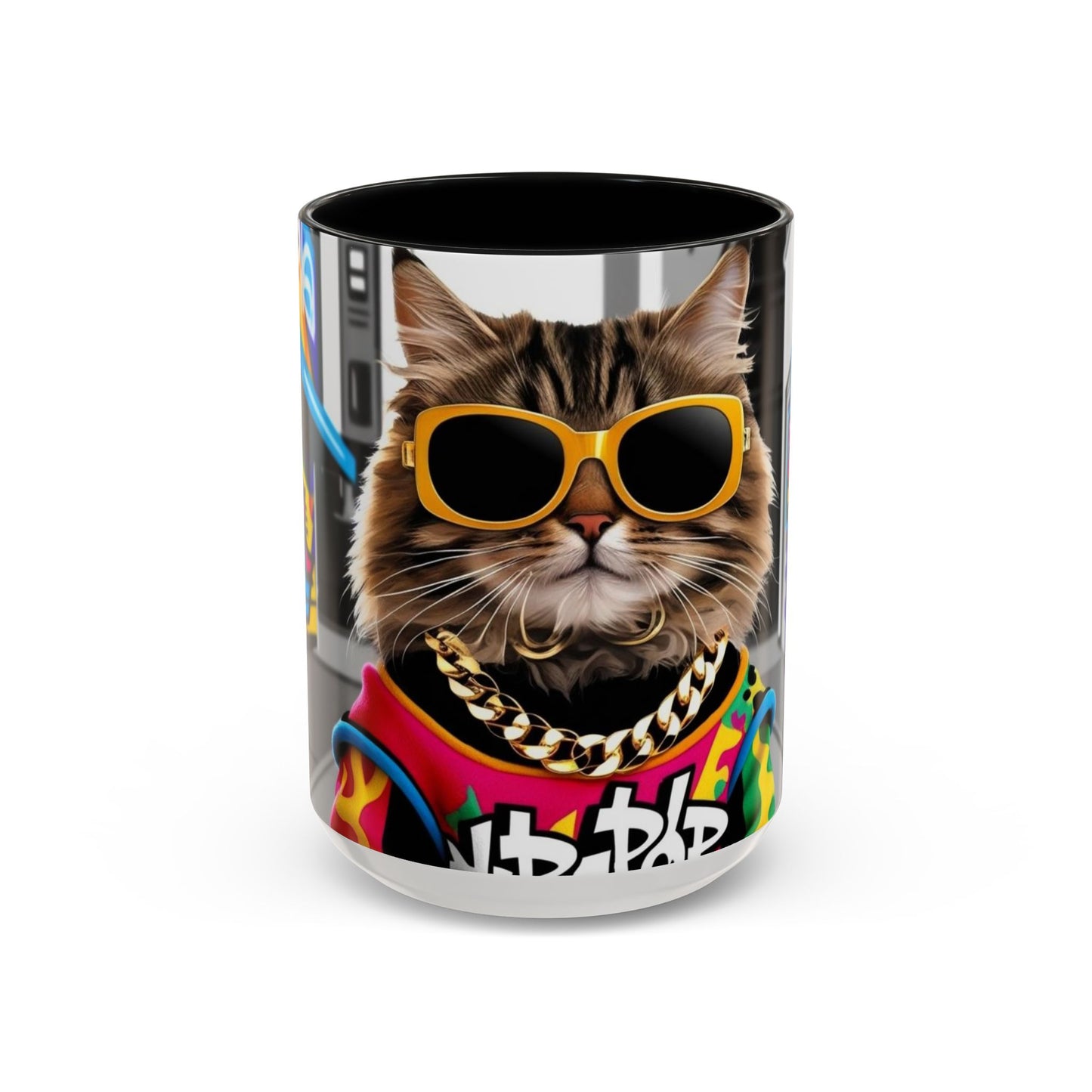 Trendy Cat-Inspired Coffee Mug, Cool Cat Mug for Animal Lovers, Gift for Cat Owners, Unique Pet Lover Coffee Cup, Office Mug