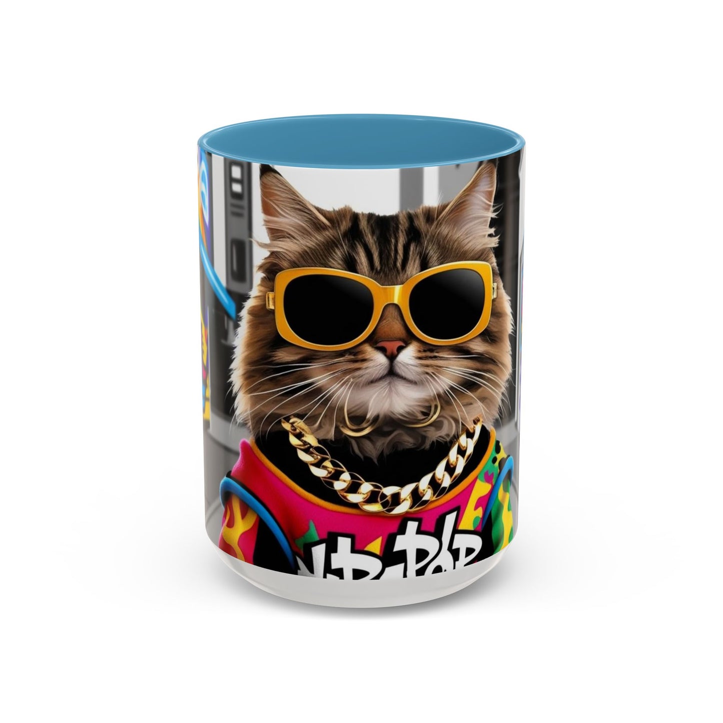 Trendy Cat-Inspired Coffee Mug, Cool Cat Mug for Animal Lovers, Gift for Cat Owners, Unique Pet Lover Coffee Cup, Office Mug