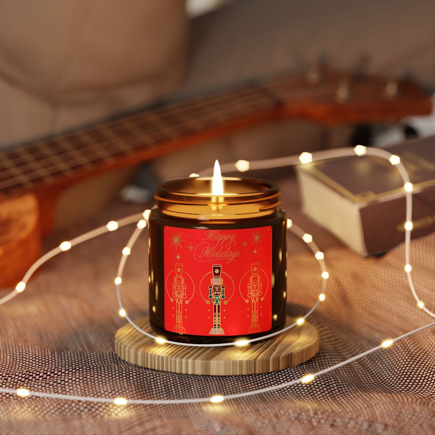 Nutcracker Holiday Scented Soy Candle