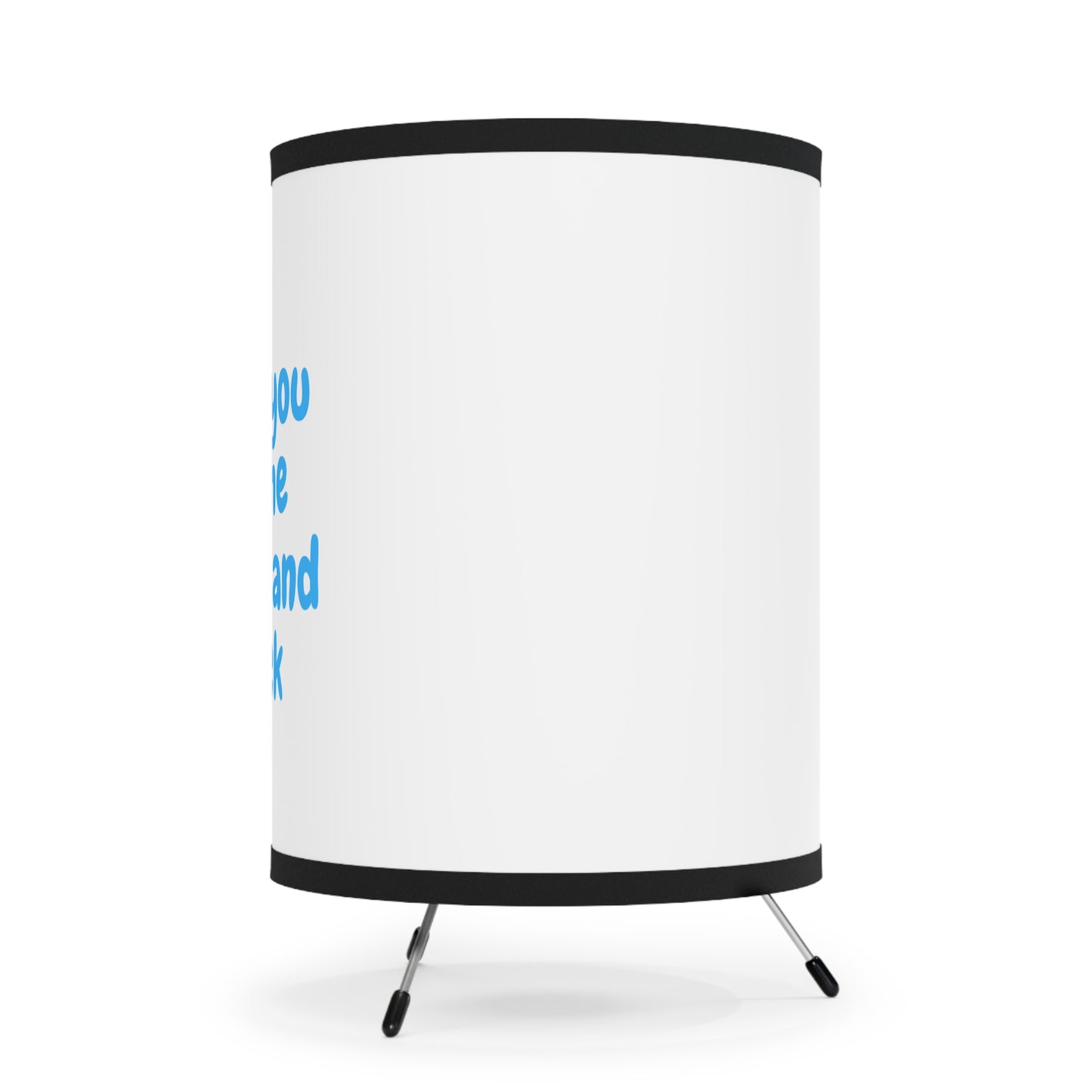 Tripod Lamp with Love You to the Moon and Back Shade, Night Decor, Moonlight Lamp, Bedroom Lighting, Gift for Her, Home Accents