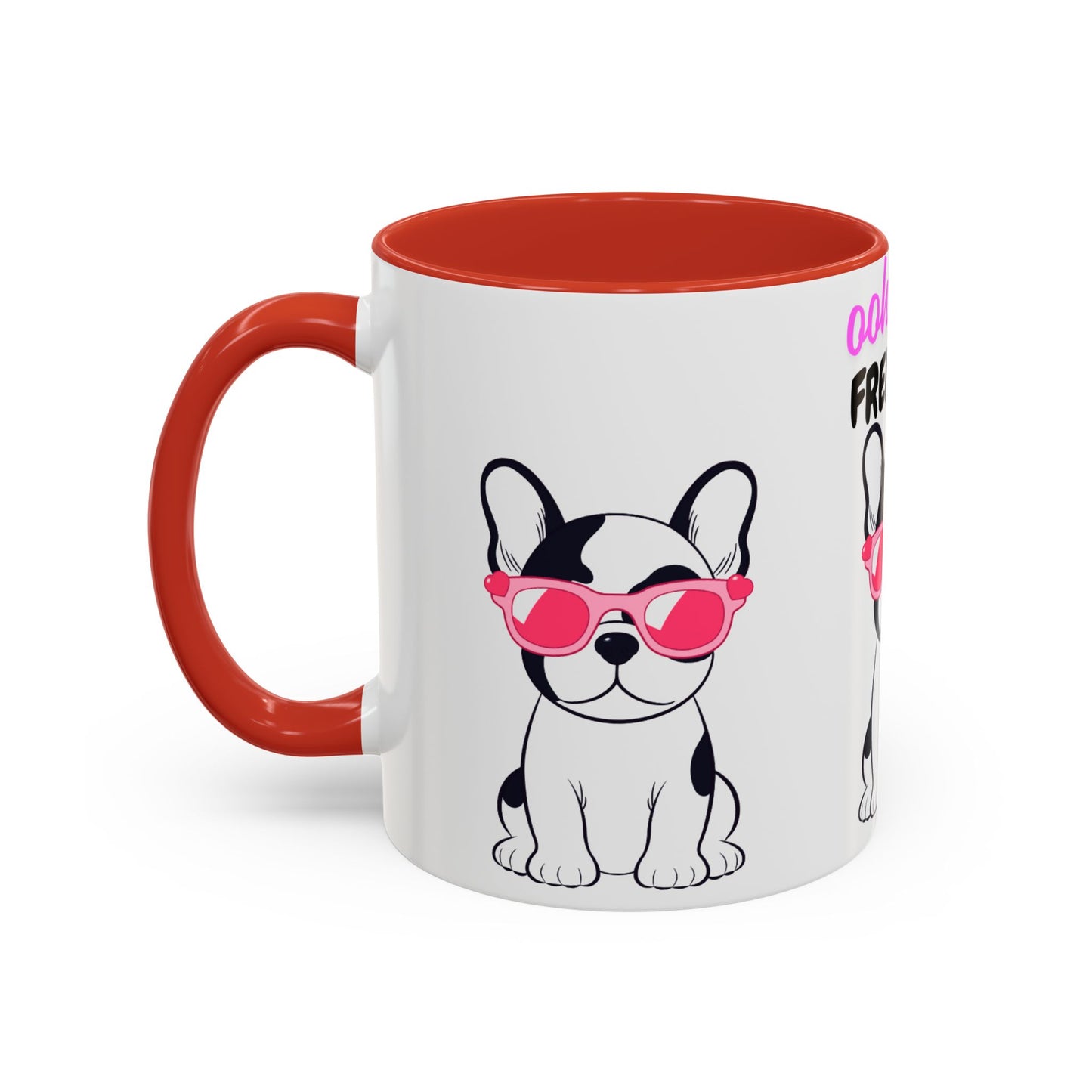 Trendy French Bulldog Coffee Mug, Dog Lover Gift, Ooh La La Frenchie Mug, Cute Pet Mug, Fun Drinkware, Animal Lover Cup