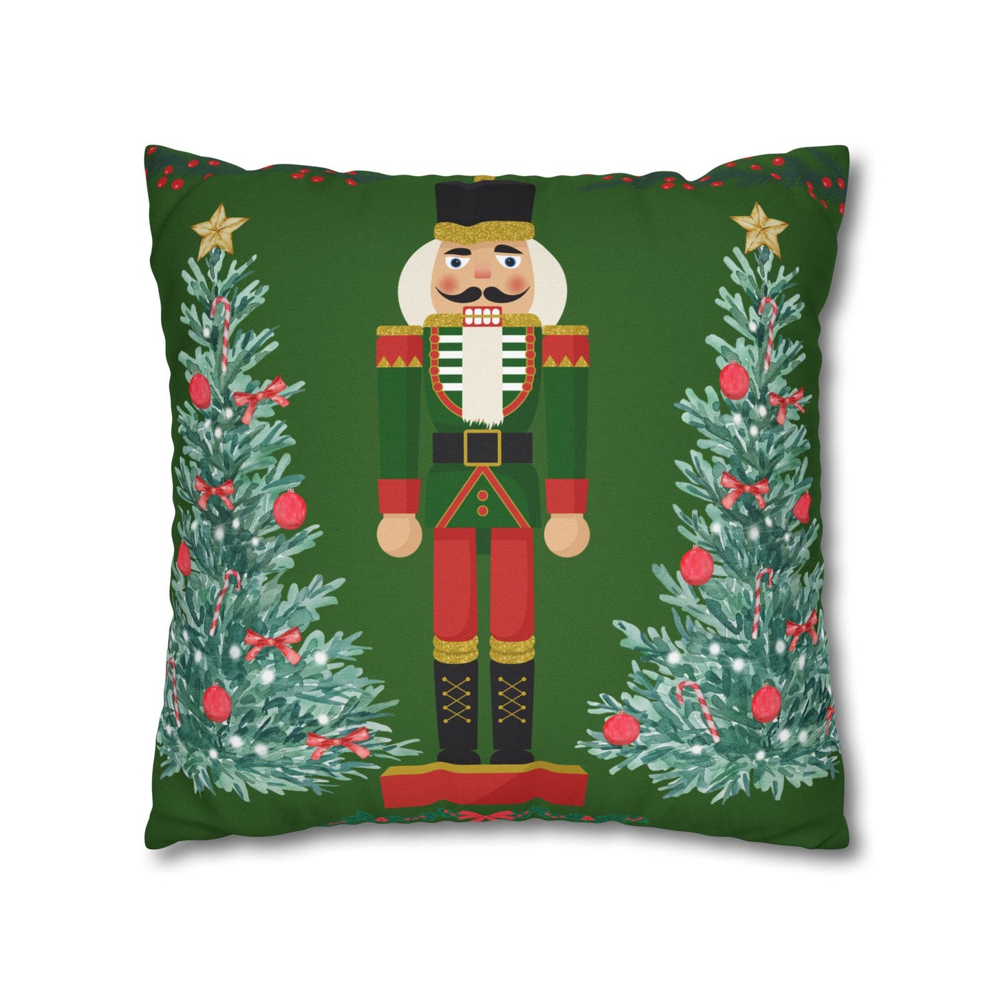 Nutcracker Holiday Pillowcase