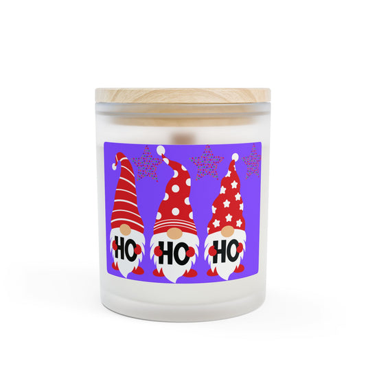 Festive Gnome Candle, Holiday Decor, Winter Gift, Aromatherapy Candle, Home Fragrance