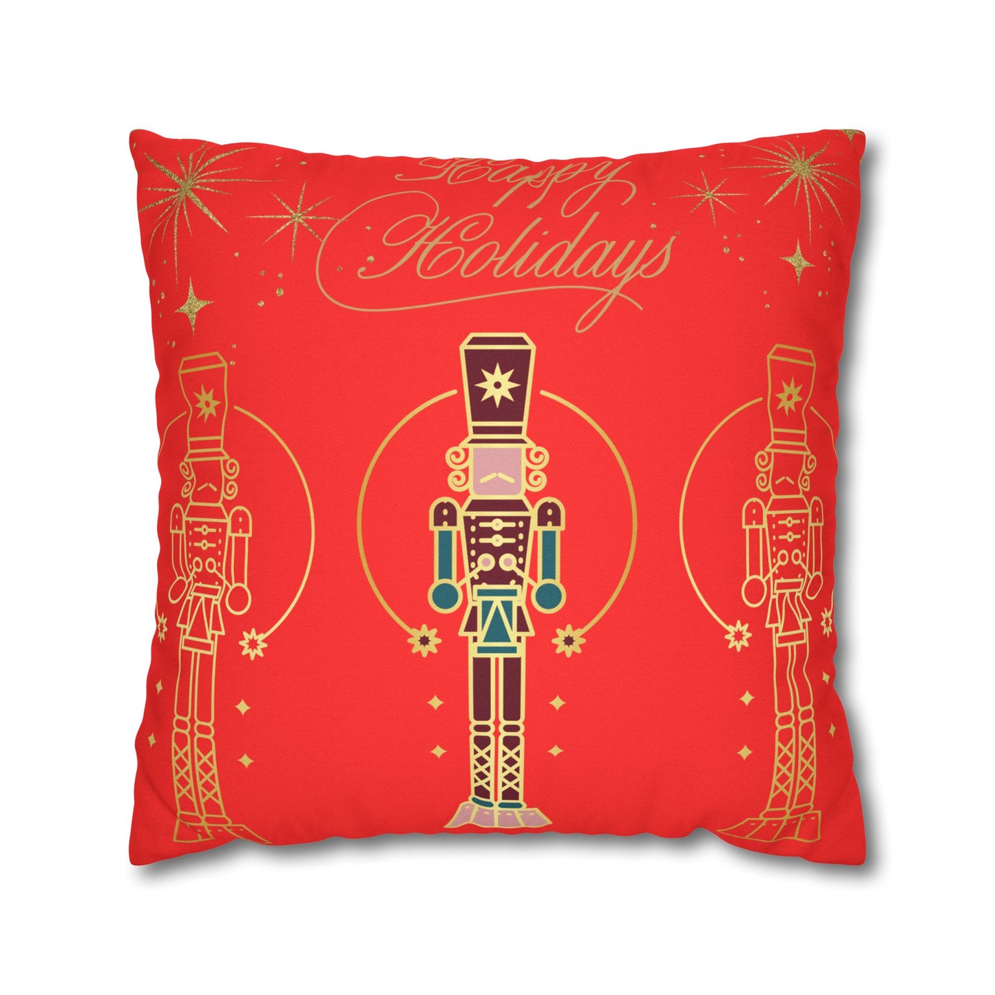 Holiday Nutcracker Pillowcase