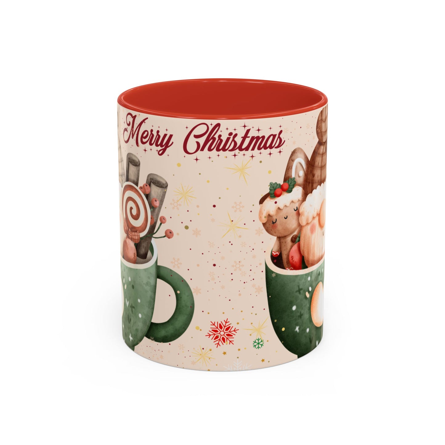 Holiday Coffee Mug – Merry Christmas Design, Cute Gift for Coffee Lovers, Festive Mug for Winter Celebrations, Unique Holiday Decor
